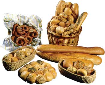 Baguettes und Br&ouml;tchen