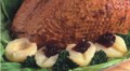Williamsbirnen und Preiselbeeren